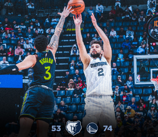 博鱼APP-勇士8人上双大胜灰熊:霍福德15000分里程碑 波杰19+8+6